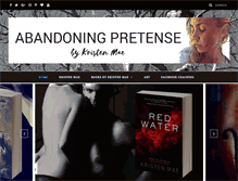 Tablet Screenshot of abandoningpretense.com